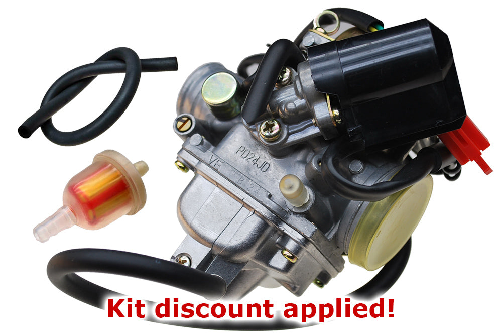 150cc "Not Getting Gas" Carburetion Tuneup Kit Buggy Depot