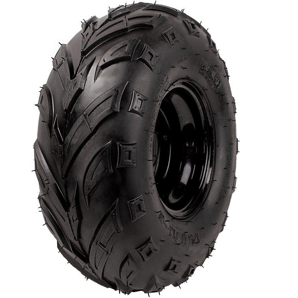 14.5/70-6 Chinese Tire Rim Wheel Assembly - 3 Bolt - 8mm - Left - Tao ...