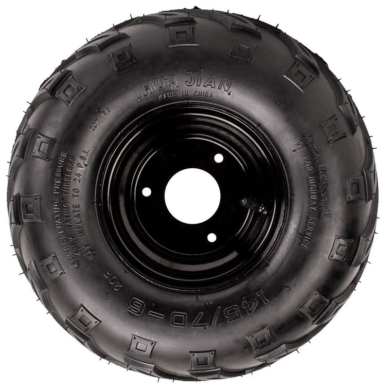 Load image into Gallery viewer, 14.5_70-6_Chinese_Tire_Rim_Wheel_Assembly_-_3_Bolt_-_8mm_-_Left_-_Tao_Tao_b.jpg
