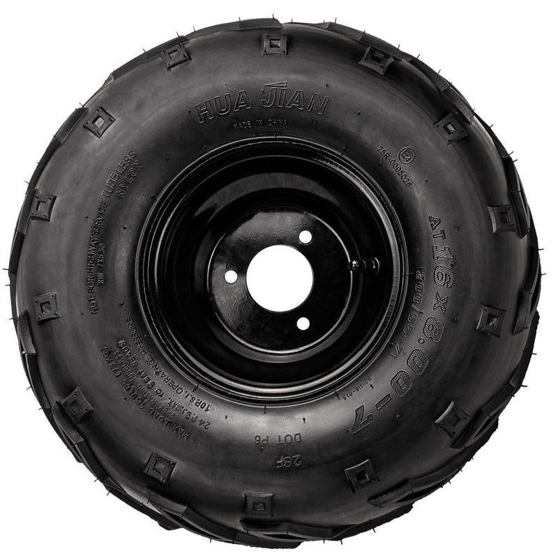 Load image into Gallery viewer, 16x8-7_Chinese_Tire_Rim_Wheel_Assembly_-_3_Bolt_-_10mm_-_Left_-_Tao_Tao_b.jpg
