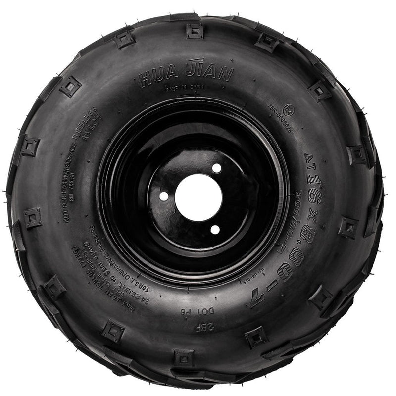 Load image into Gallery viewer, 16x8-7_Chinese_Tire_Rim_Wheel_Assembly_-_3_Bolt_-_10mm_-_Right_-_Tao_Tao_a.jpg
