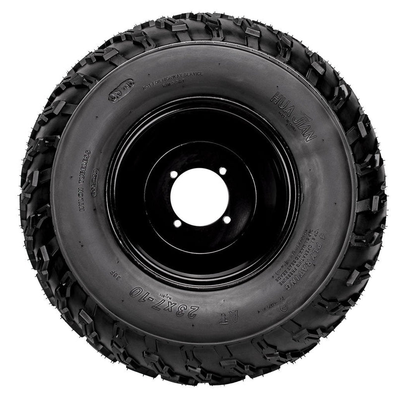 Load image into Gallery viewer, 23x7-10_Chinese_Tire_Rim_Wheel_Assembly_-_4_Bolt_-_10mm_-_Right_-_Tao_Tao_b.jpg
