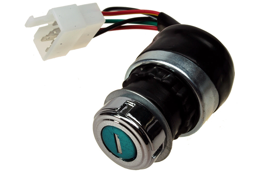 Ignition Key Switch, 5-wire, Wide Connector – Buggy Depot